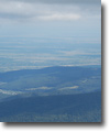 View from the mount on a countryside