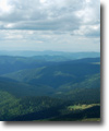The  view on Carpathian mountains from the highest mountain in Ukraine �Goverla�